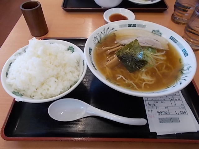 中華そば ライス飯大盛