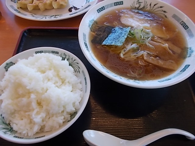 中華そば ライス飯大盛