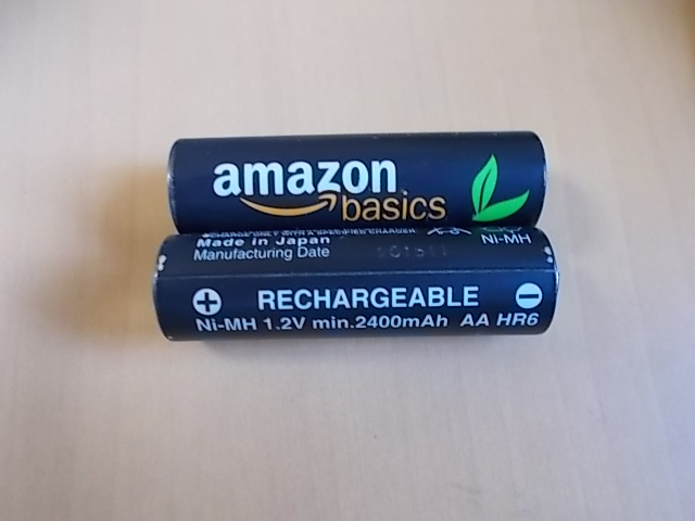 Amazonベーシック高容量単3充電池